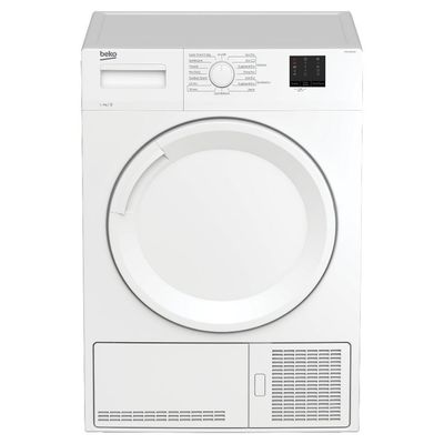 BEKO DTKCE90021W 9 kg Condenser Tumble Dryer - White, White