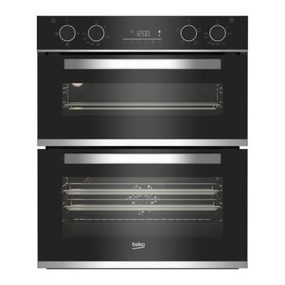 BEKO Pro RecycledNet BBXTF25300X Electric Double Oven - Stainless Steel, Stainless Steel