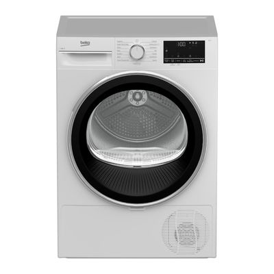 BEKO Pro B3T4911DW 9 kg Condenser Tumble Dryer - White, White