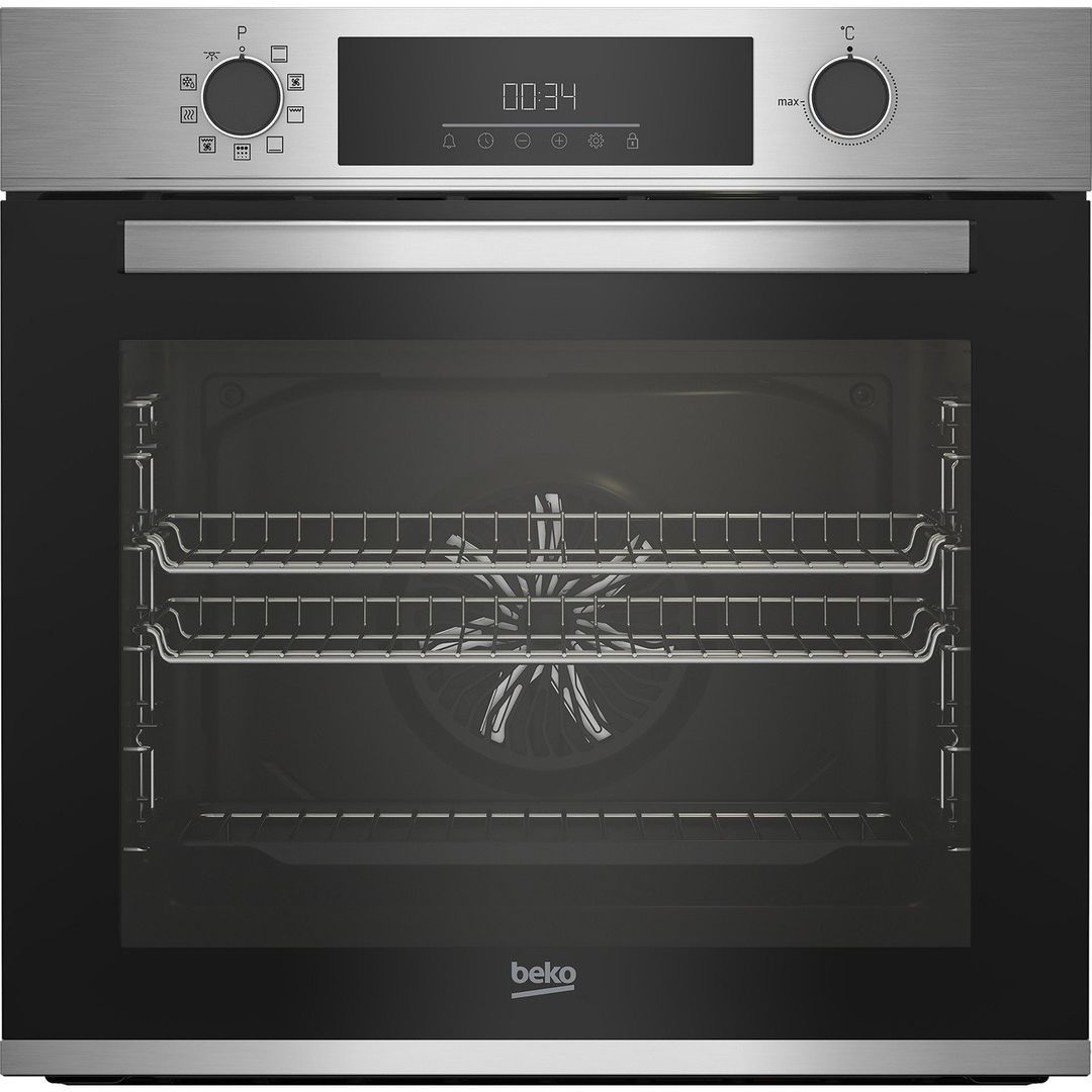 BEKO Pro AeroPerfect BBIE12301XMP Electric Pyrolytic Single Oven - Stainless Steel, Stainless Steel - Image 1
