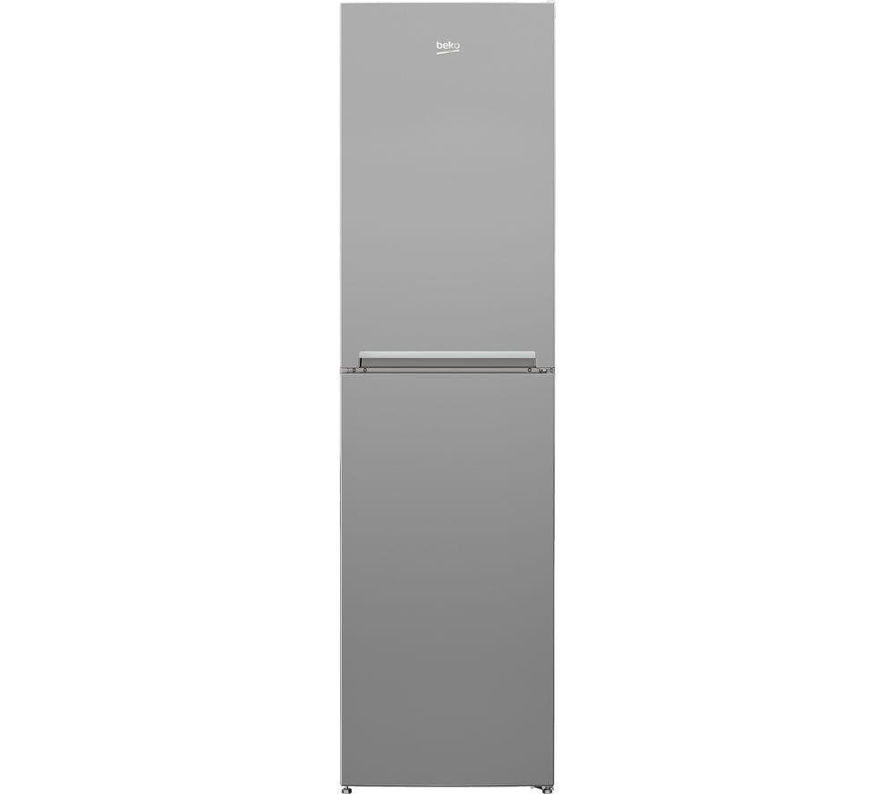 Beko 286 Litre 40/60 Freestanding Fridge Freezer - Silver - Image 1