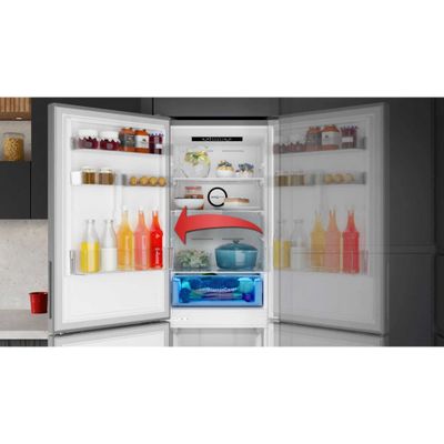 Blomberg 54cm Freestanding Undercounter Frost Free Freezer FNE154P White