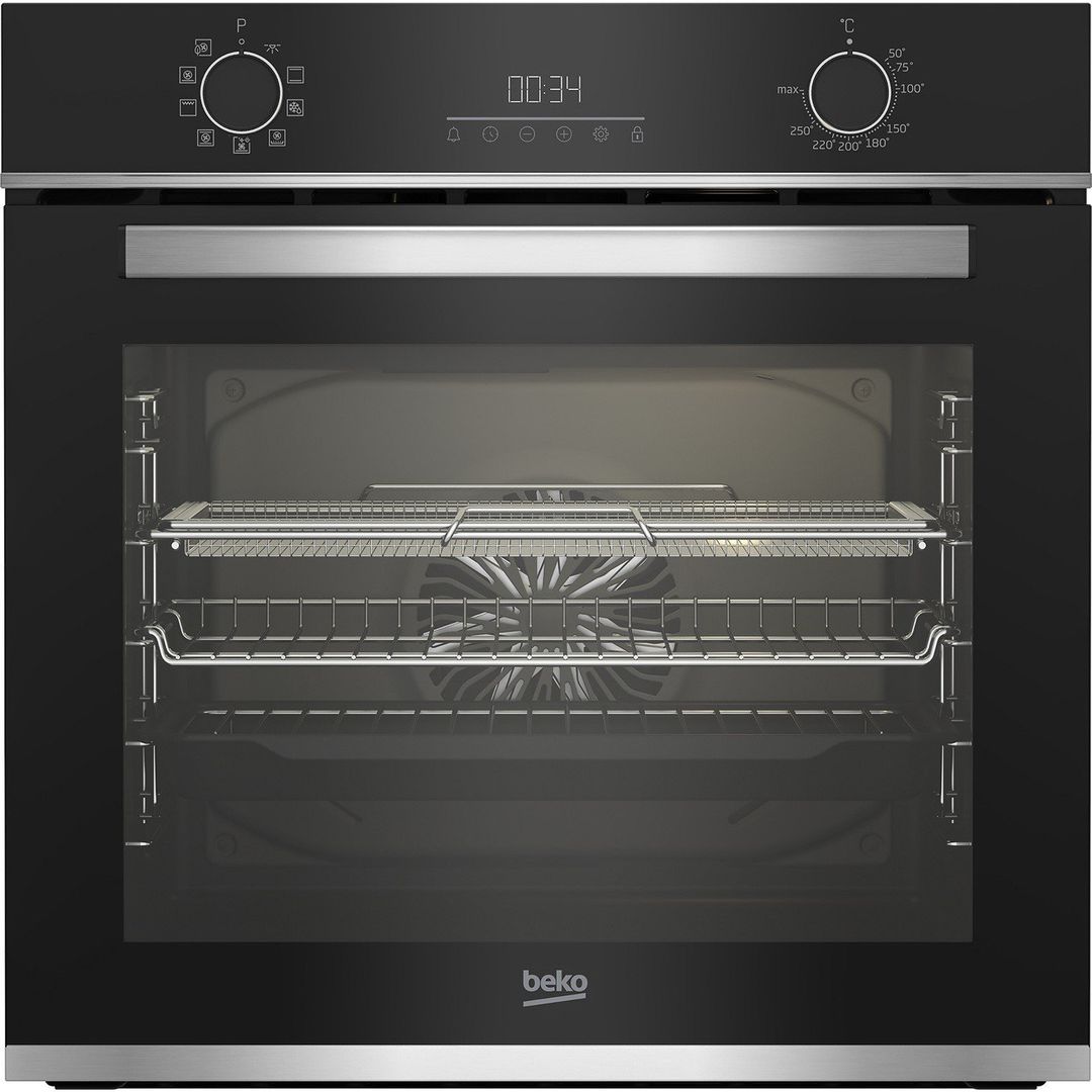 BEKO Pro AeroPerfect AirFry BBIMA13300XC Electric Oven - Stainless Steel, Stainless Steel - Image 1