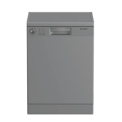Indesit Freestanding Silver Dishwasher - 13 place settings Push&Go - IN2FE13DT9SUK