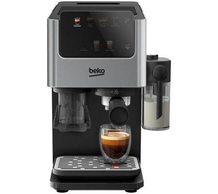 BEKO CaffeExperto CED7524X Bean to Cup Coffee Machine - Silver, Silver/Grey