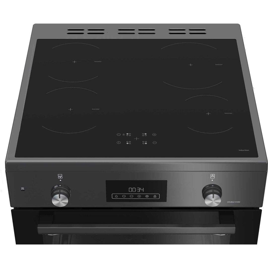 Blomberg 60cm Freestanding Induction Cooker HIRN651N Anthracite - Image 1