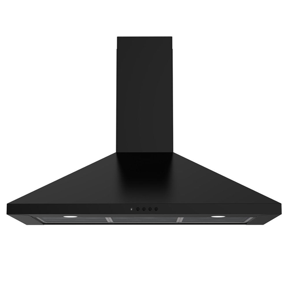 LEISURE H901PK Chimney Cooker Hood - Black, Black - Image 1