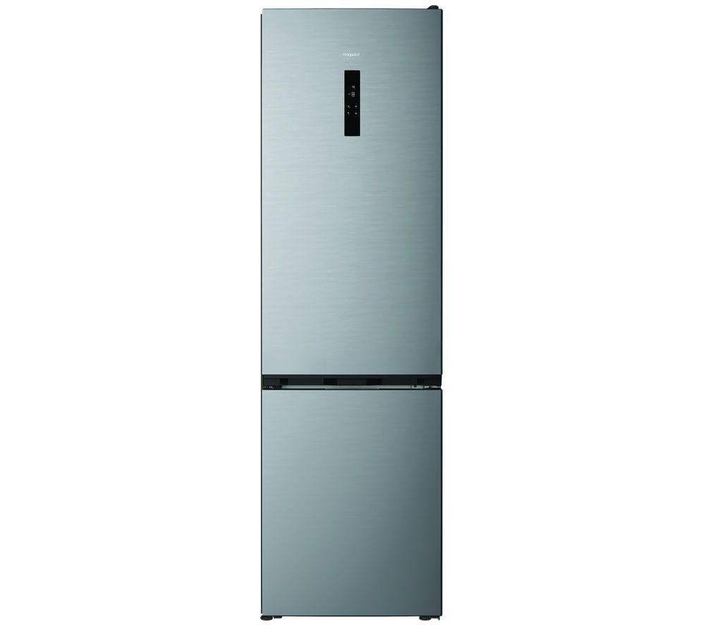 Hotpoint 415 Litre 70/30 Freestanding Fridge Freezer - Brushed Steel - Image 1