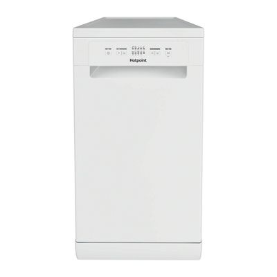 Hotpoint Slimline Freestanding Dishwasher - White with Rapid Wash