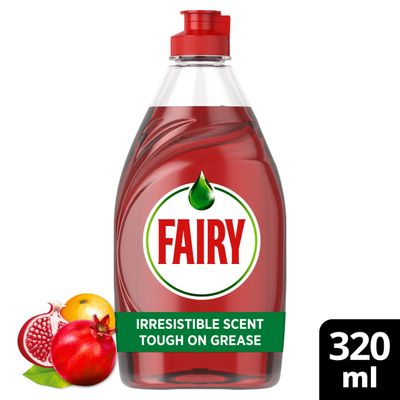 Fairy Washing Up Liquid Pomegranate & Grapefruit 320ML - Thumbnail 2