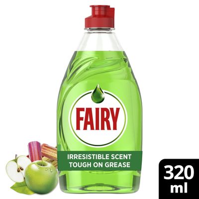 Fairy Washing Up Liquid Apple & Rhubarb 320ML