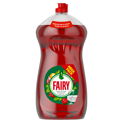 Fairy Washing Up Liquid - 1.45l / Pomegranate - Thumbnail 2
