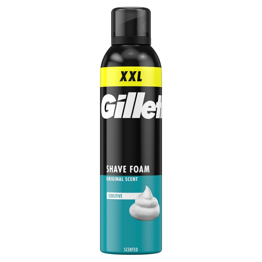 Gillette Series Sensitive Shaving Foam 250ml - Image 1
