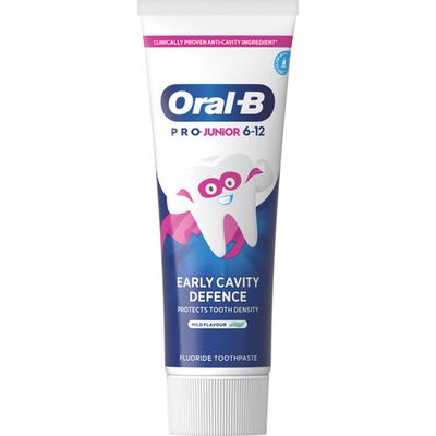 Oral-B Pro Junior 6-12 Kids Toothpaste - White - Thumbnail 2