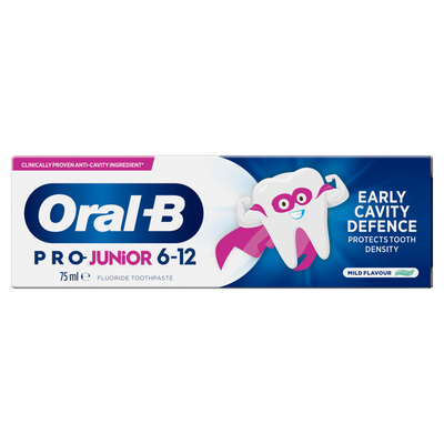 Oral-B Pro Junior 6-12 Kids Toothpaste - White