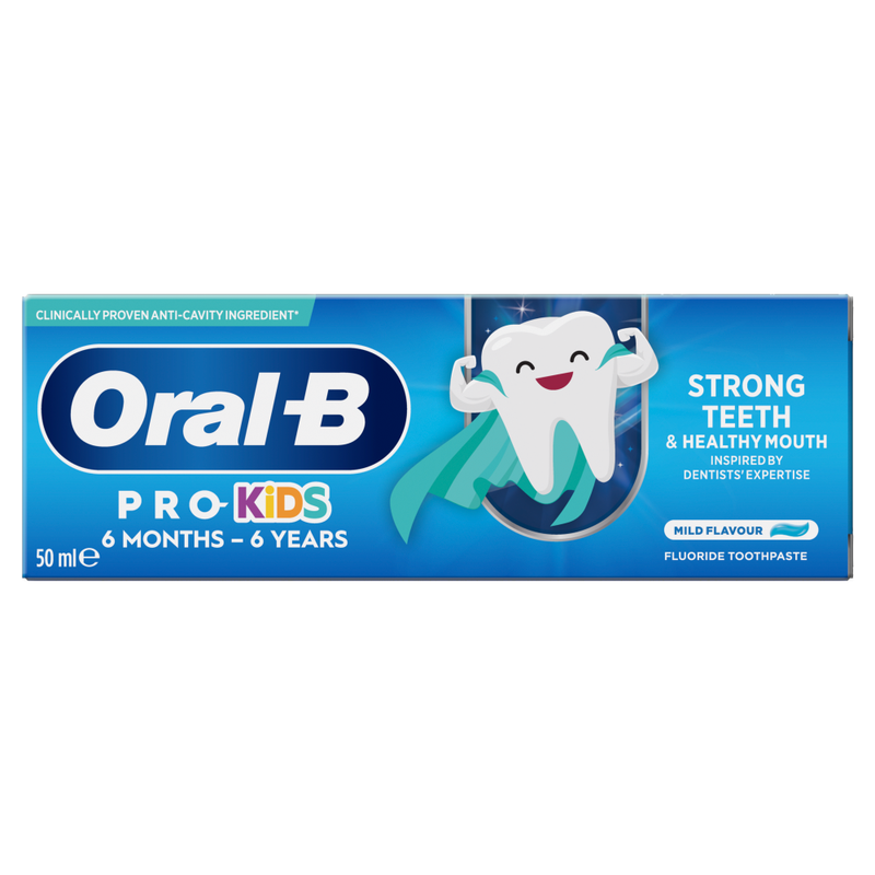 Oral-B Pro Kids 0-6 Toothpaste - Blue - Image 1
