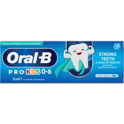 Oral-B Pro Kids 0-6 Toothpaste - Blue - Thumbnail 2