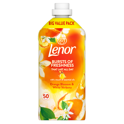Lenor Fabric Conditioner Wellbeing Collection - 1.65l / Citrus and White Verbena - Thumbnail 2