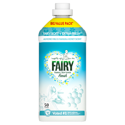 Fairy Fabric Softener - 1.65l / Almond Milk and Manuka Honey
