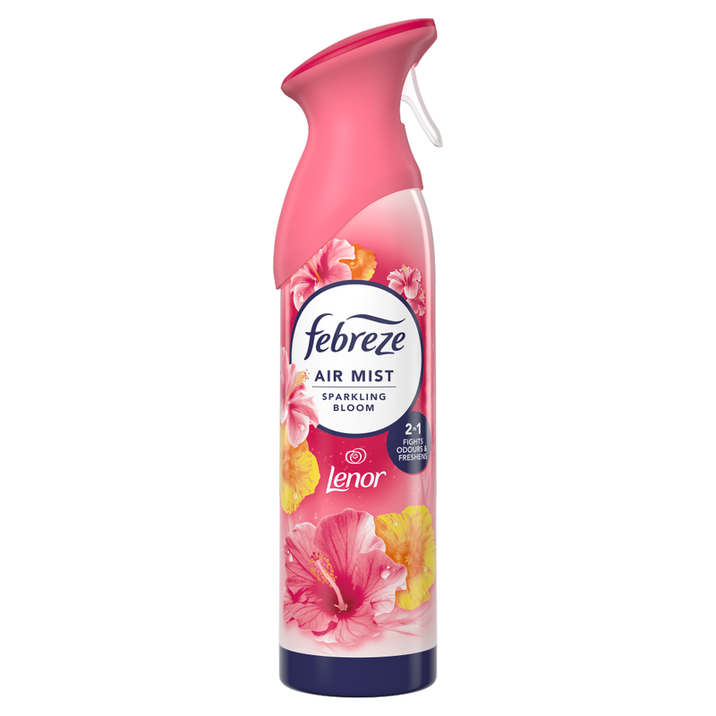 Febreze Air Freshener Spray, Lenor Sparkling Bloom, 185ml - Image 1