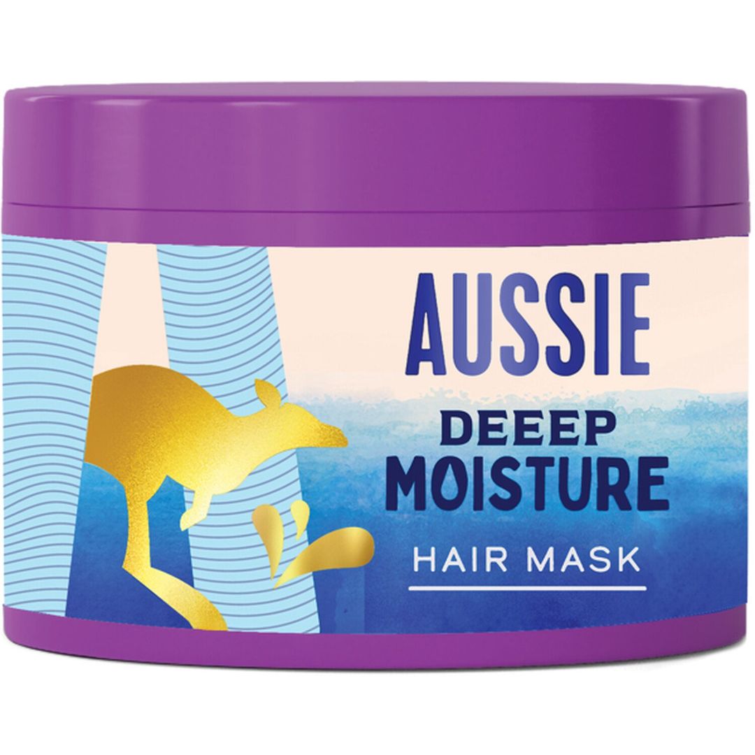 Aussie Deep Moisture Hair Mask 300ml - Purple - Image 1