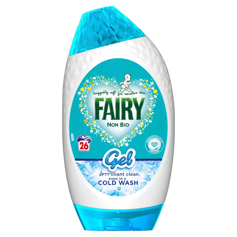 Fairy Non Bio Detergent Gel 26 Washes - Image 1
