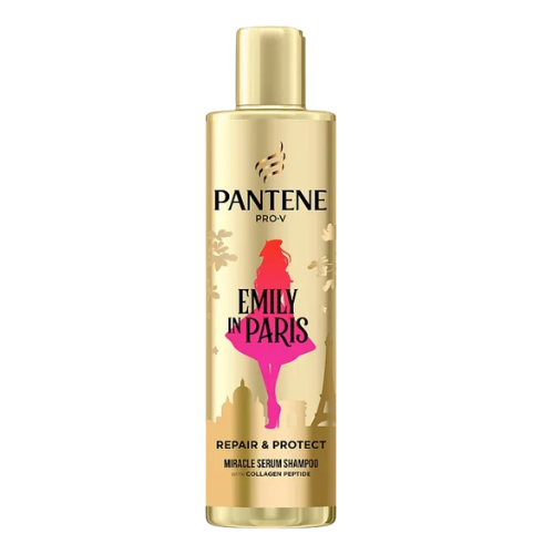 Pantene Pro V Emily in Paris Repair & Protect Shampoo Miracle Serum with Collagen Peptide 250ml - Image 1