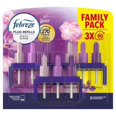 Pack of 3 Febreze Plug In Refills - Exotic