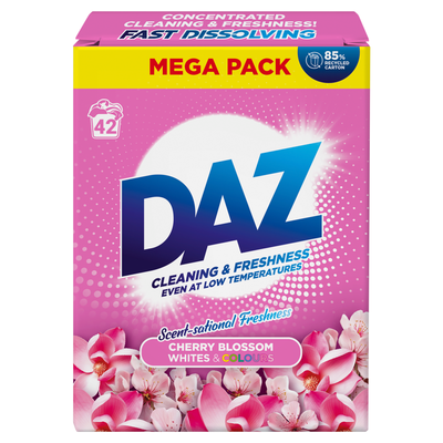 Daz Cherry Blossom Washing Powder 42 Washes - Pink