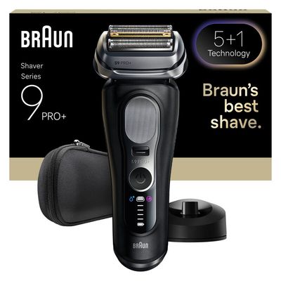 BRAUN Series 9 Pro 9610s Wet & Dry Foil Shaver - Black, Black