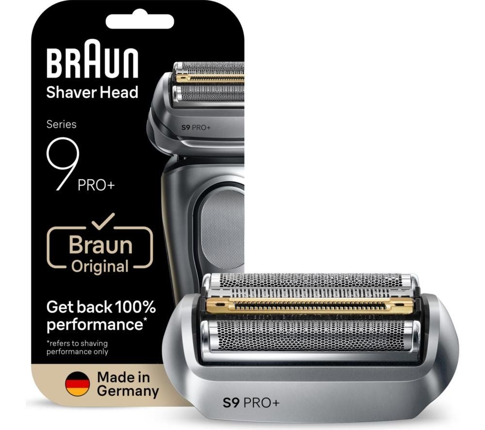 BRAUN Series 9 96M Electric Shaver Head Replacement - Silver - Image 1