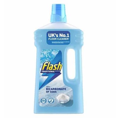 Flash Eucalyptus Liquid Bicarb Soda 1L - Blue