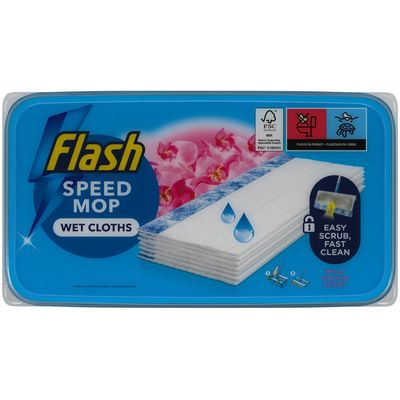 Pack of Flash SpeedMop Refill Pads - Wild Orchid / 10
