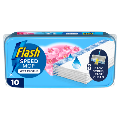 Pack of Flash SpeedMop Refill Pads - Wild Orchid / 10 - Thumbnail 2