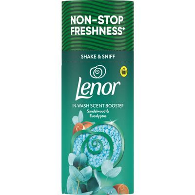 Lenor In Wash Scent Booster Beads - Sandalwood and Eucalyptus / 155g - Thumbnail 2