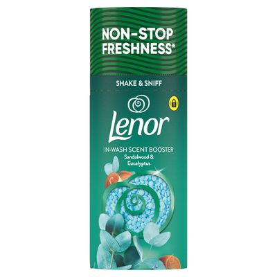 Lenor In Wash Scent Booster Beads - Sandalwood and Eucalyptus / 155g