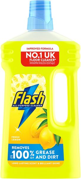 Flash All Purpose Liquid Lemon 1l - Thumbnail 2