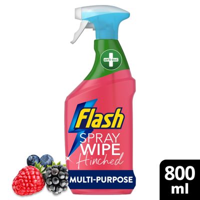 Flash Spray Wipe Done Kitchen - Bright Mandarin
