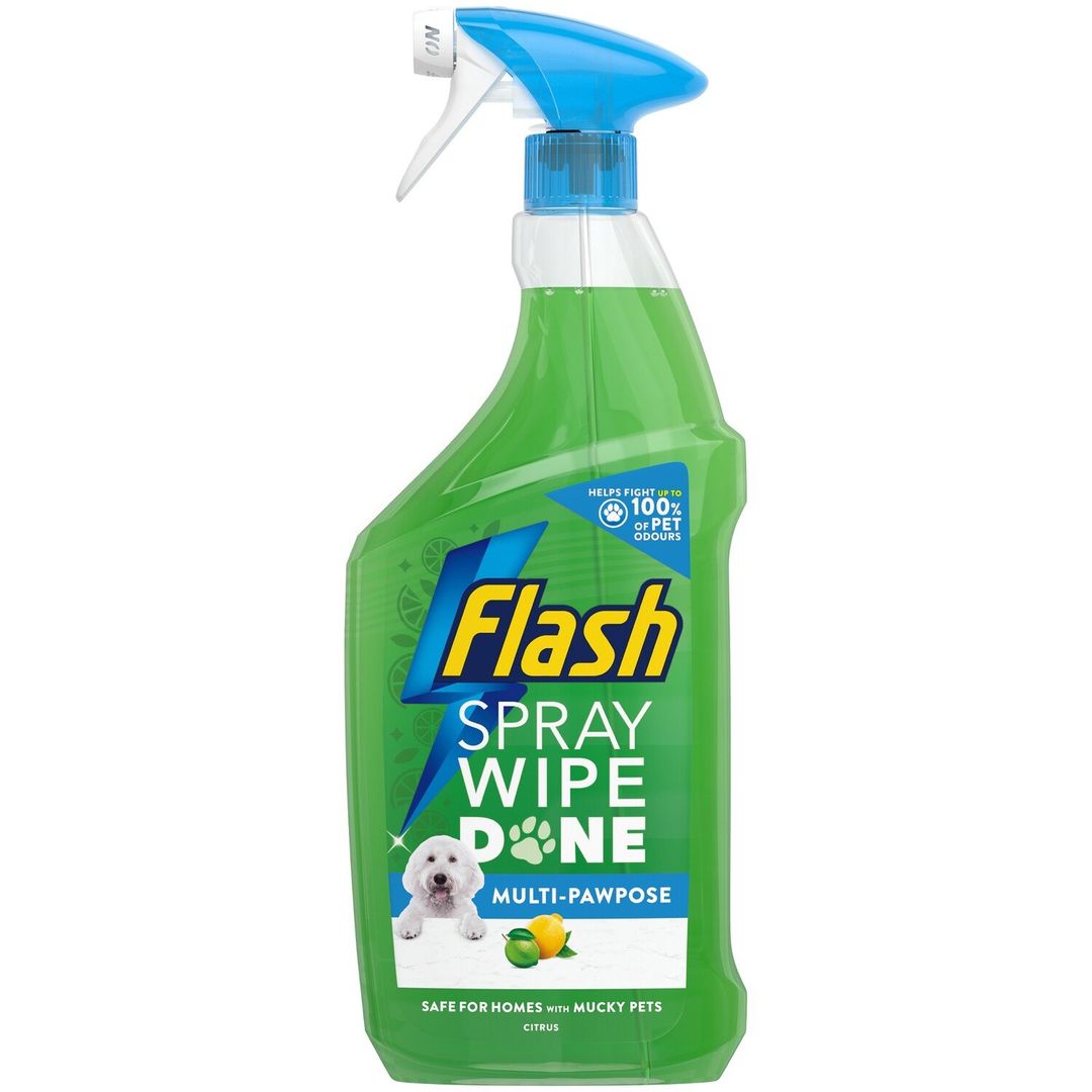 Flash Spray Wipe Done Pet Multi Pawpose - Image 1