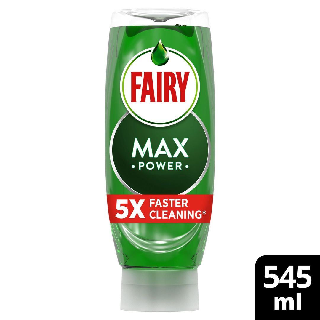Fairy Max Power Washing Up Liquid 545ML - Image 1