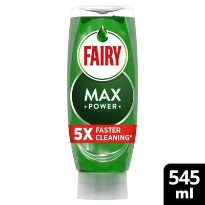 Fairy Max Power Washing Up Liquid 545ML