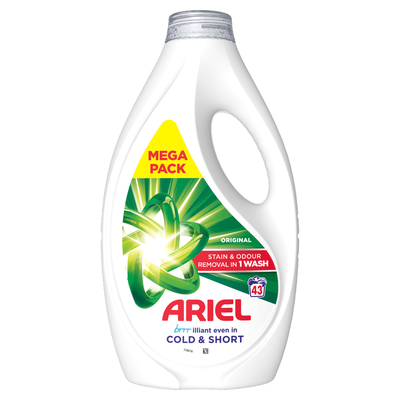 Ariel Brilliant Original Liquid Laundry Detergent - White / 42 - Thumbnail 2