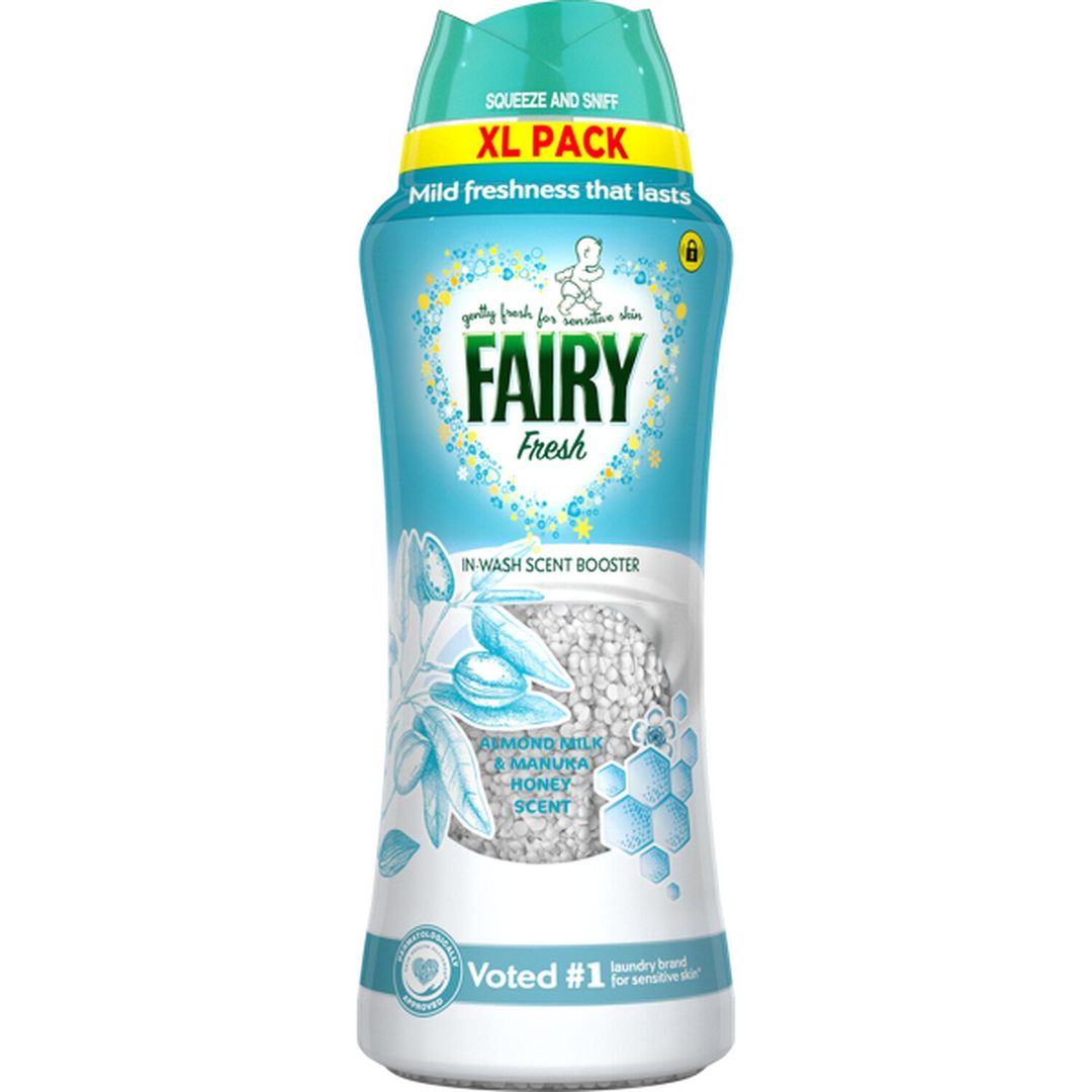 Fairy Scent Booster Beads - 495g / Almond Milk and Manuka Honey - Image 1
