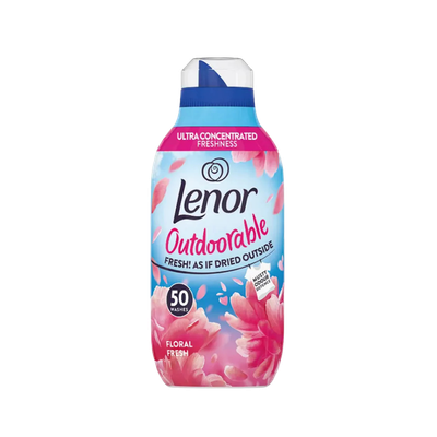 Lenor Outdoorable Fabric Conditioner Floral Fresh 700ml (50 Washes) Assorted Packs - Thumbnail 2