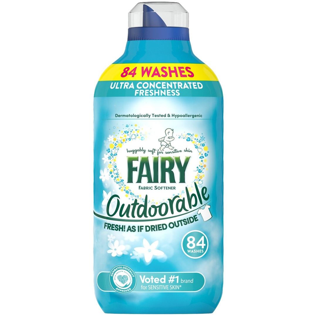 Fairy Outdoorable Fabric Conditioner 84 Washes 1176ml C010266 - Image 1