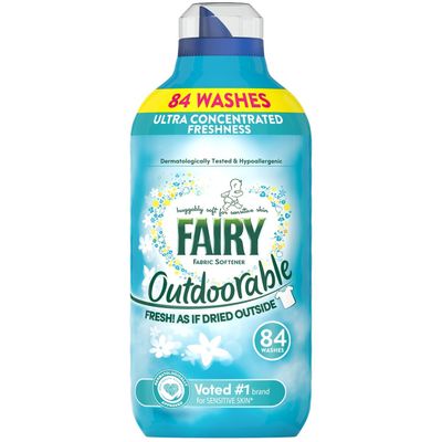 Fairy Outdoorable Fabric Conditioner 84 Washes 1176ml C010266