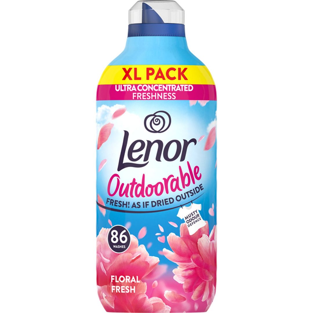 Lenor Outdoorable Fresh Fabric Conditioner - Floral Fresh / 1.2l - Image 1