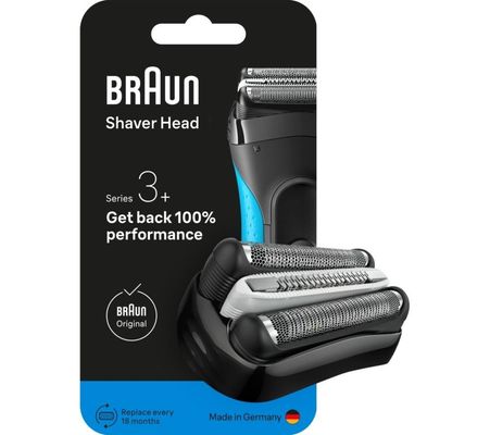 BRAUN Series 3 32B Electric Shaver Head Replacement - Black