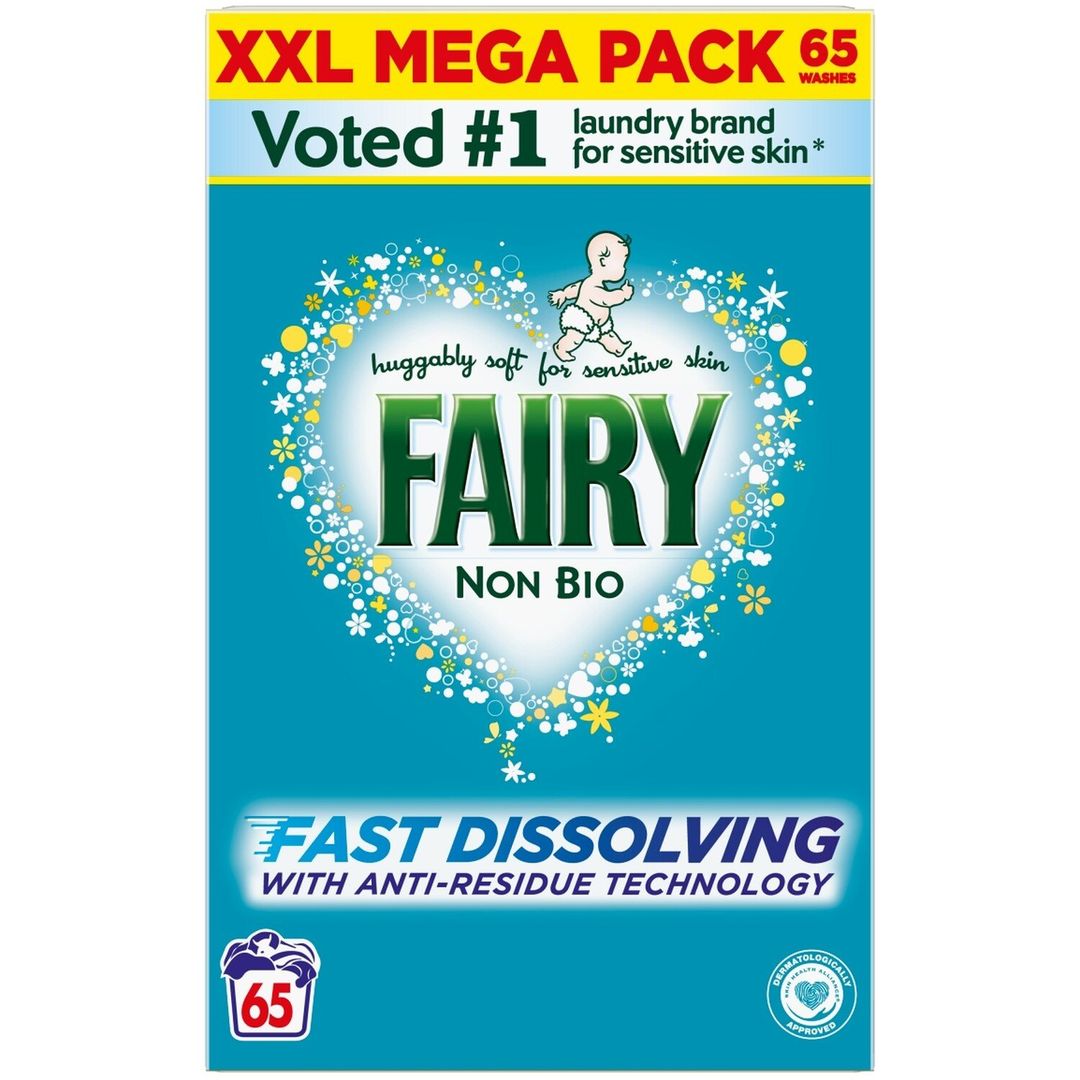 Fairy Non Bio Washing Powder - 65 - Image 1
