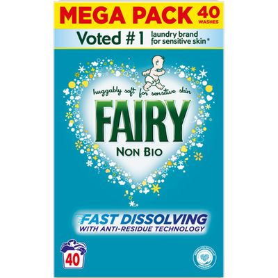 Fairy Non Bio Sensitive Washing Powder - Blue - Thumbnail 2